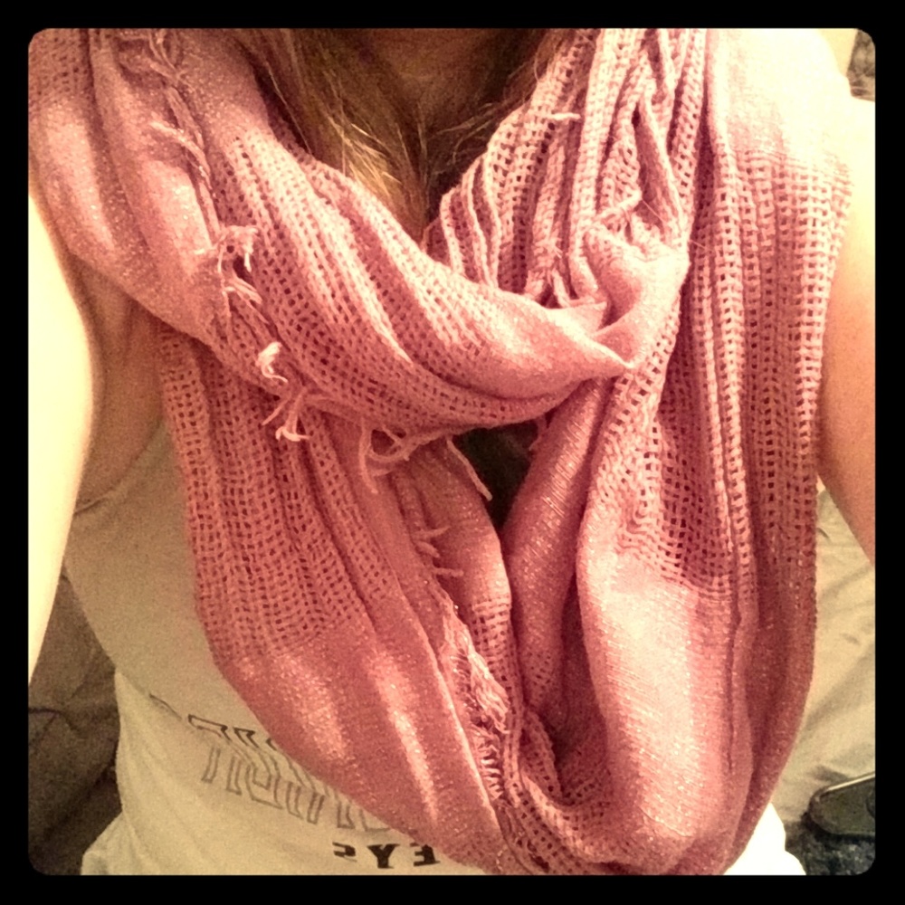 Purple Infinity Scarf